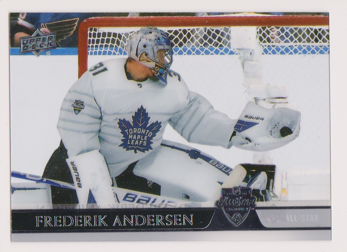 (image for) 2020-21 Upper Deck Clear Cut #688 Frederik Andersen